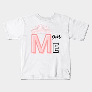 Mother's Day Pink Crown Kids T-Shirt